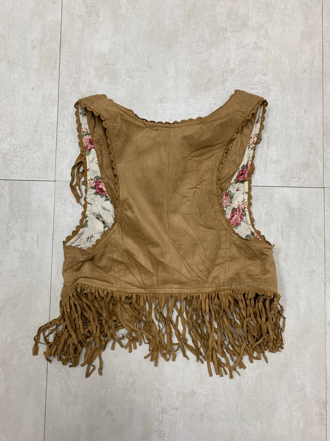 Byebye 스웨이드 웨스턴 베스트 #511 상품이미지4