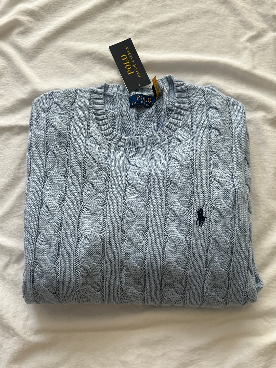 폴로 랄프로렌 맨즈 코튼 케이블 니트 상품이미지2