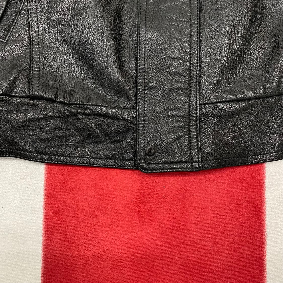 빈티지 양가죽 봄버자켓 M 실측 L -XL  상품이미지4