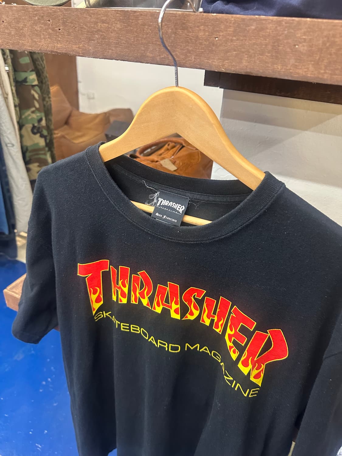Trasher 트레셔 플레임 반팔티 상품이미지3