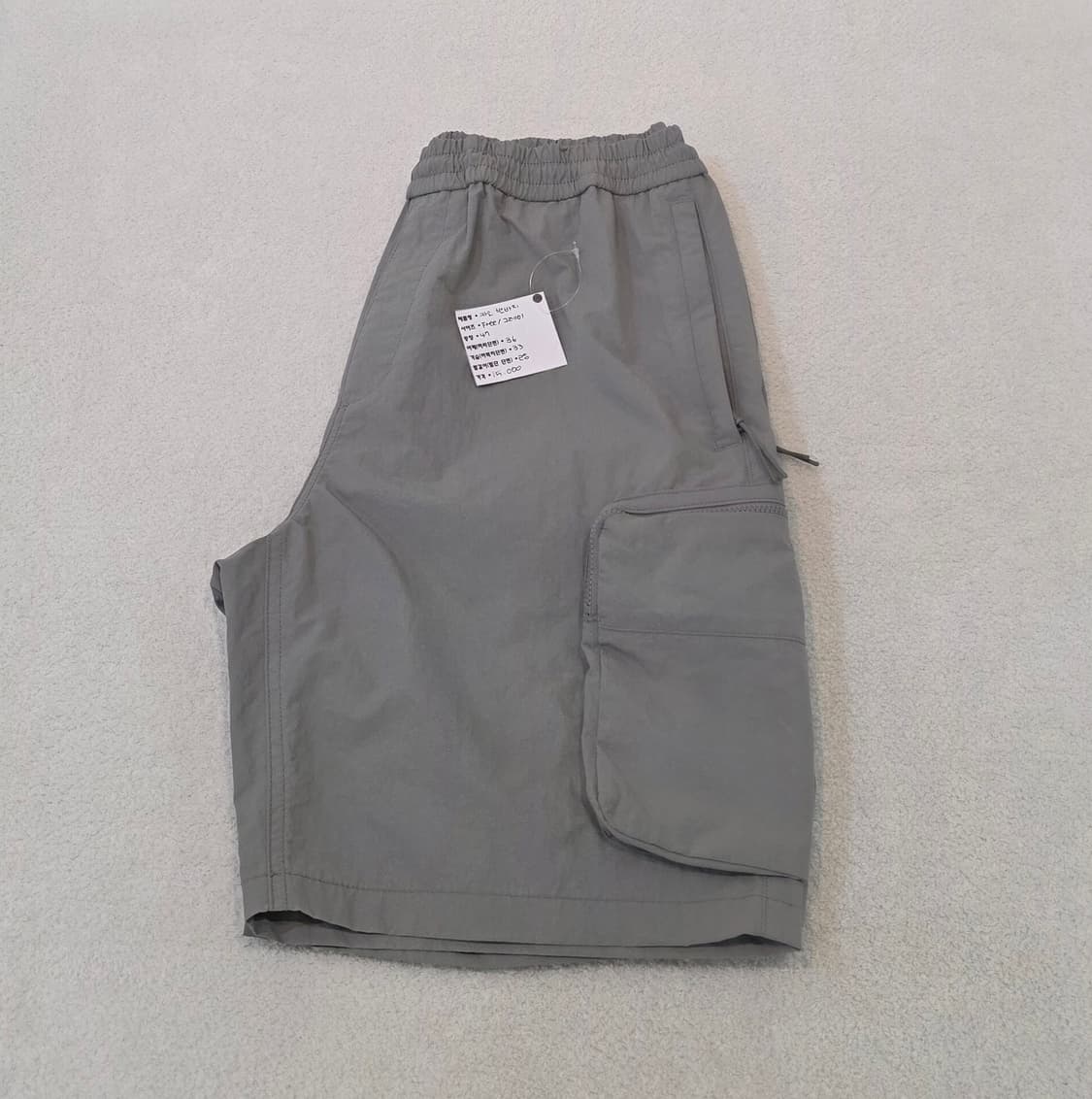 츄리닝 카고 반바지 <바스락> 상품이미지2