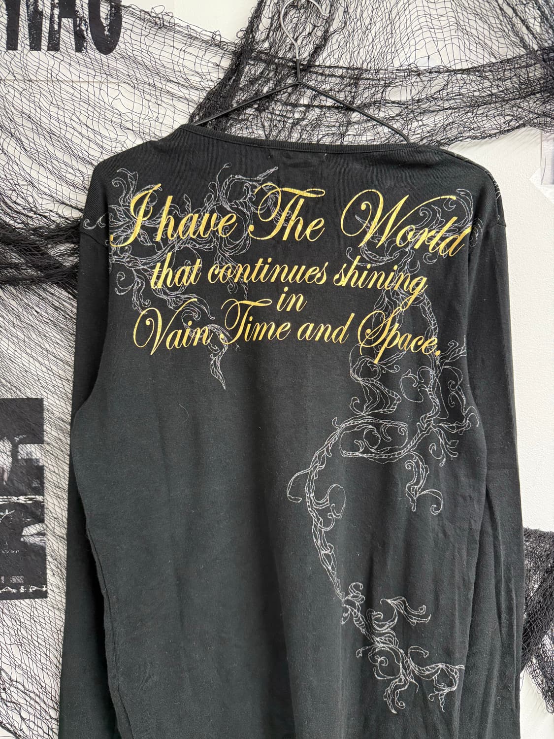 Semantic design lettering longsleeve 상품이미지4