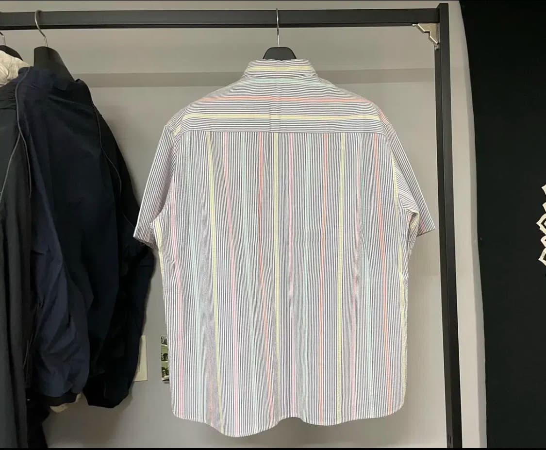 엘엘빈 90s 시어서커 빈티지 셔츠 상품이미지3