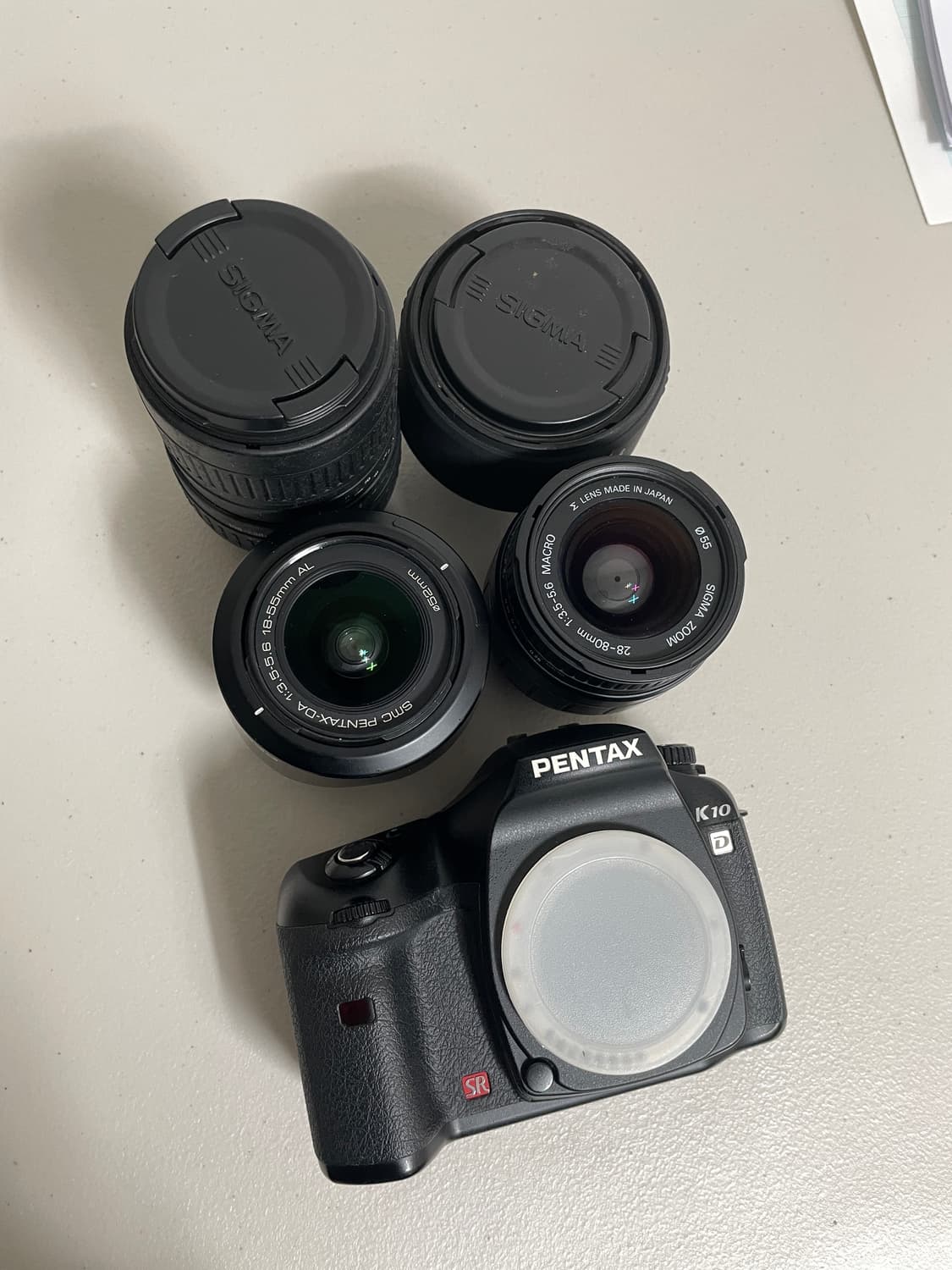 펜탁스 Pentax k10D + 렌즈 4개 상품이미지1