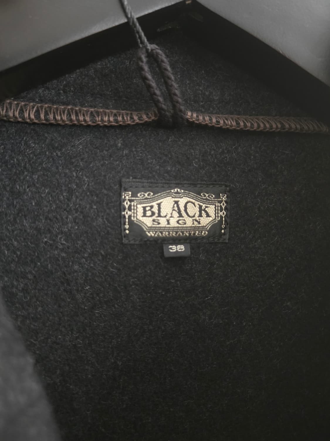 black sign 블랙사인 울 자켓  상품이미지2