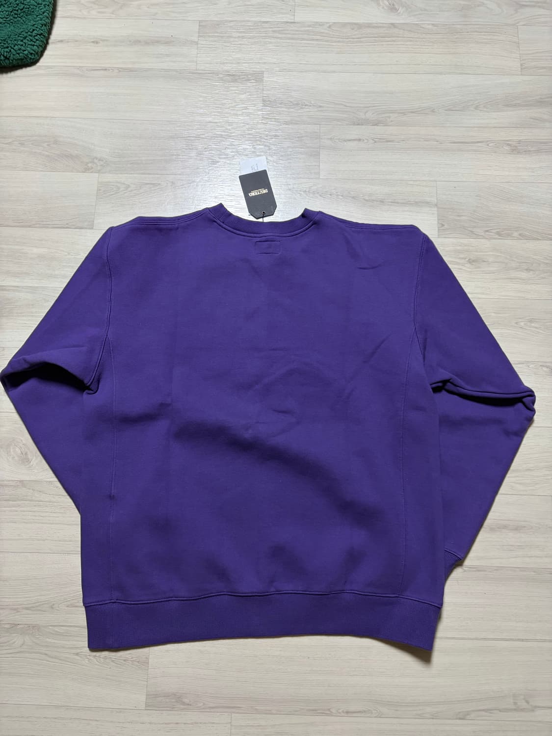 듀테로 90S 스웻 셔츠 헤븐 퍼플 L사이즈 판매 상품이미지3