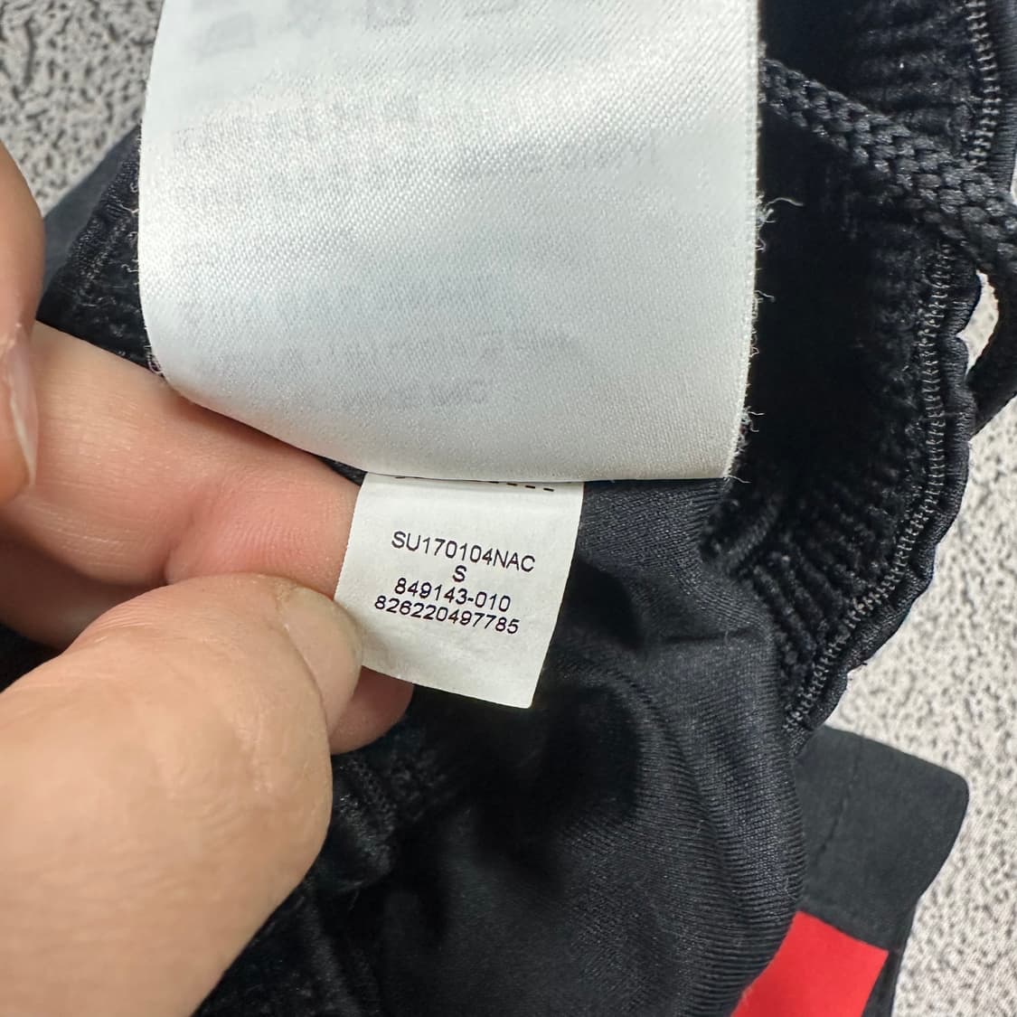 ✨ (바배) 나이키 조던 블랙 트랙 쇼츠 팬츠 상품이미지5