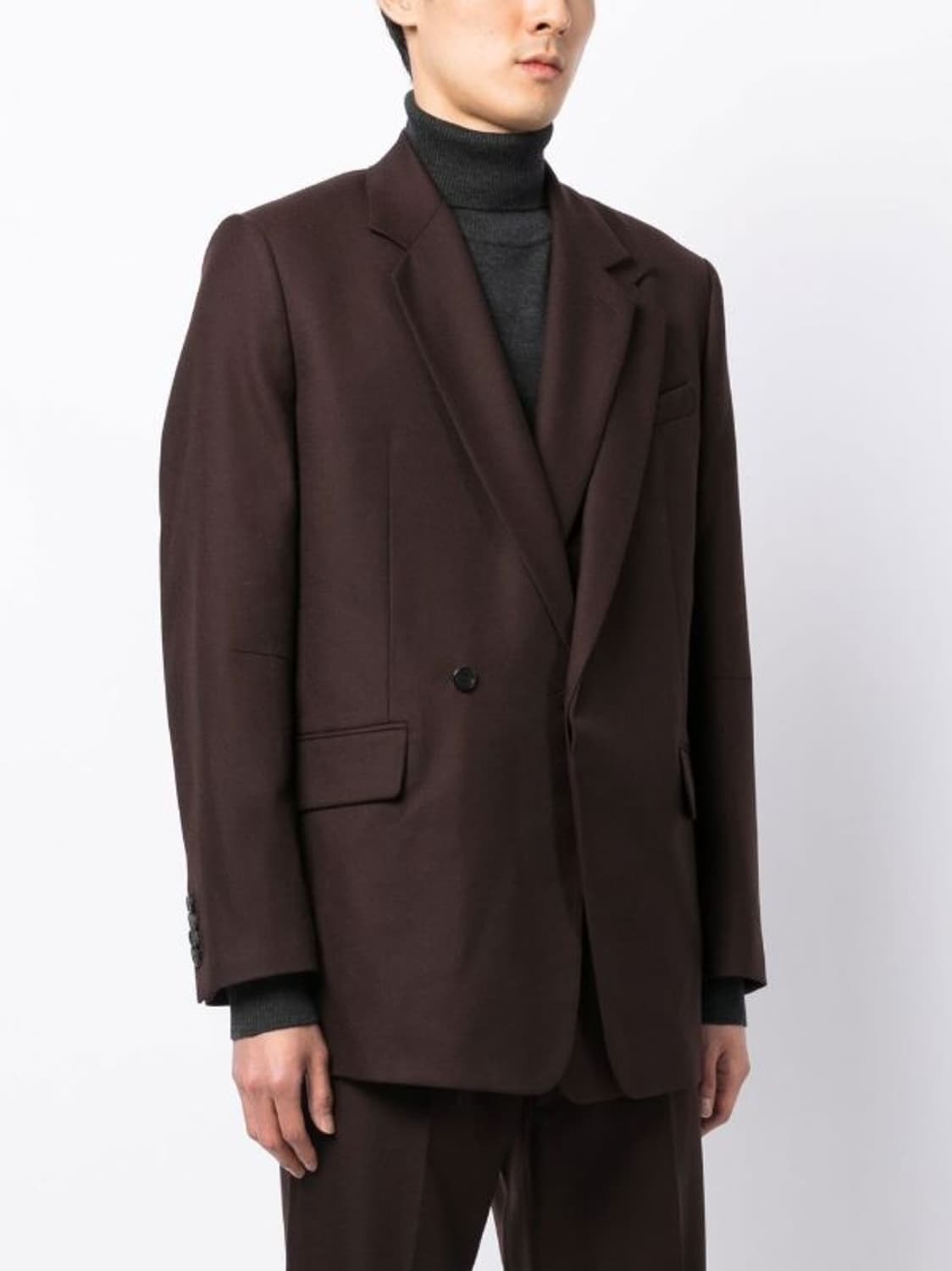 송지오옴므 더블 레이어드 블레이저 자켓 팝니다 우영미 타임옴므 솔리드옴므 상품이미지1