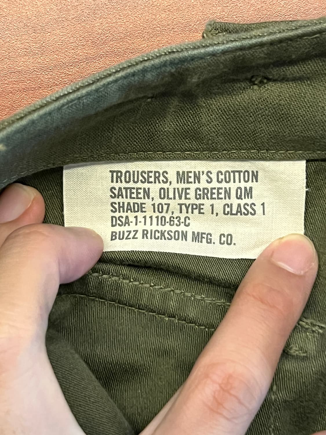 버즈릭슨x페네카 퍼티그 팬츠 m/ 30 31 32 치노 베이커 오어슬로우 상품이미지3