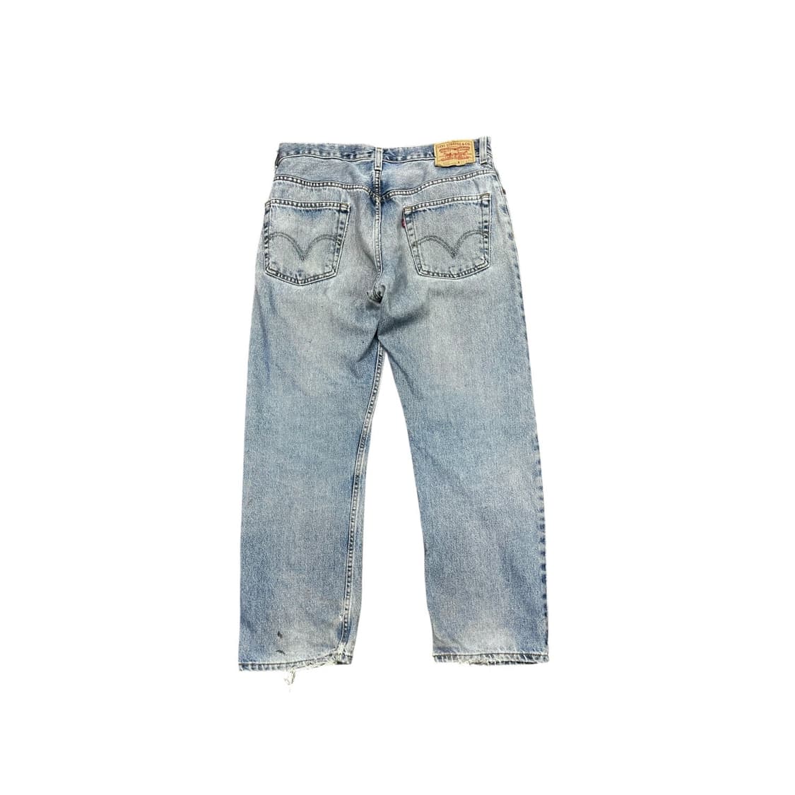 00s 리바이스 505 레귤러핏 연청 데님팬츠 상품이미지3