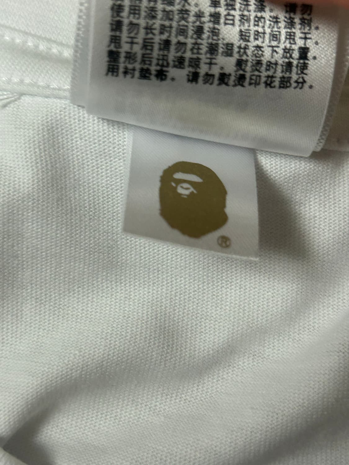베이프 기본 반팔 L 새상품  상품이미지6