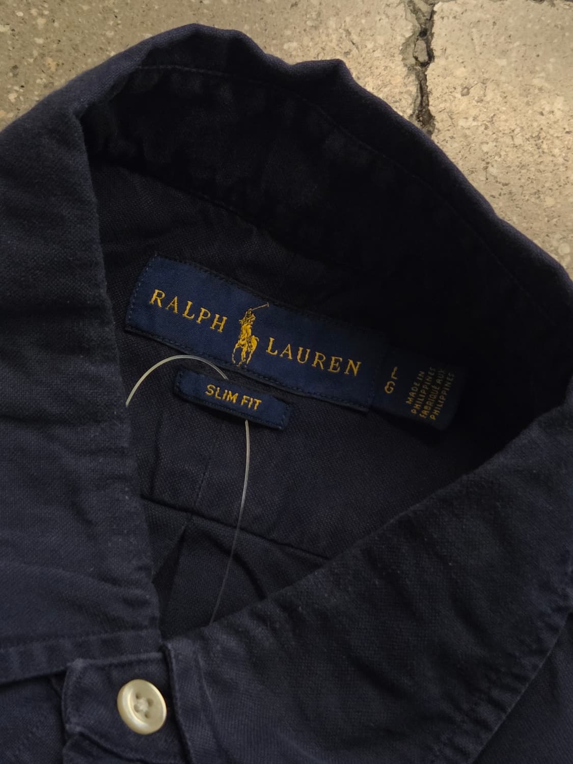 Polo 폴로 네이비 반팔셔츠 상품이미지3