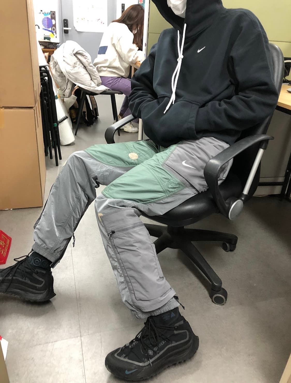 나이키 M NRG 후드 블랙 조이개 상품이미지2