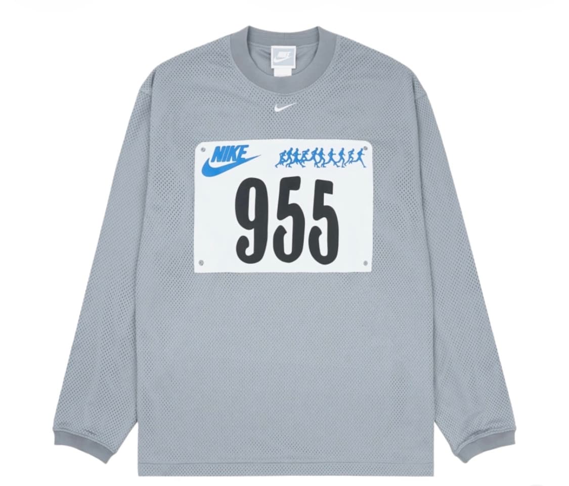 [L] 나이키 x CPFM 롱슬리브 저지 그레이 - US/EU 상품이미지1