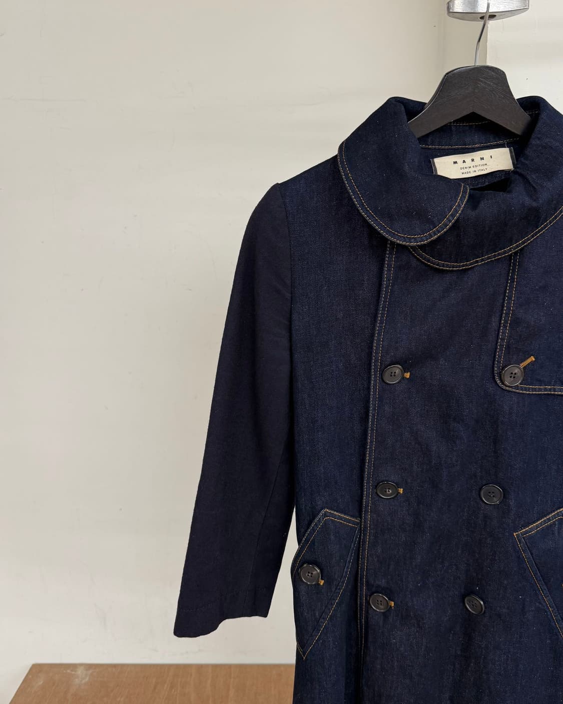 마르니 데님 에디션 라운드넥 코트  상품이미지3