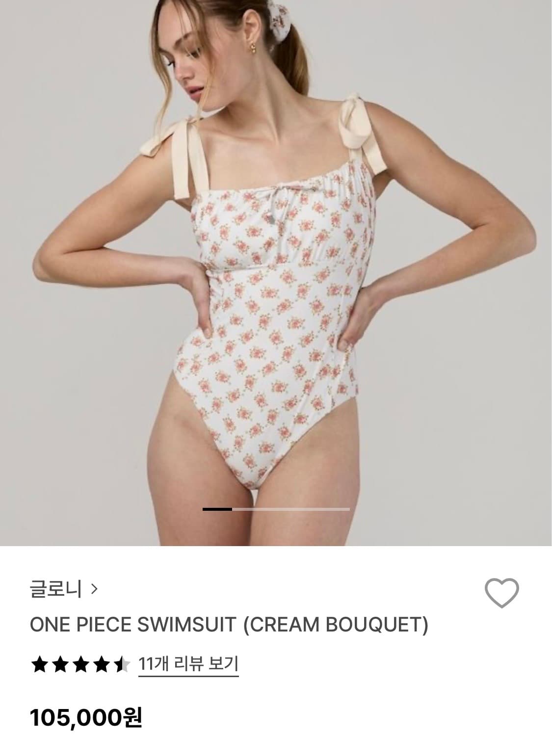 글로니 원피스 모노키니 스윔수트 비키니 상품이미지3