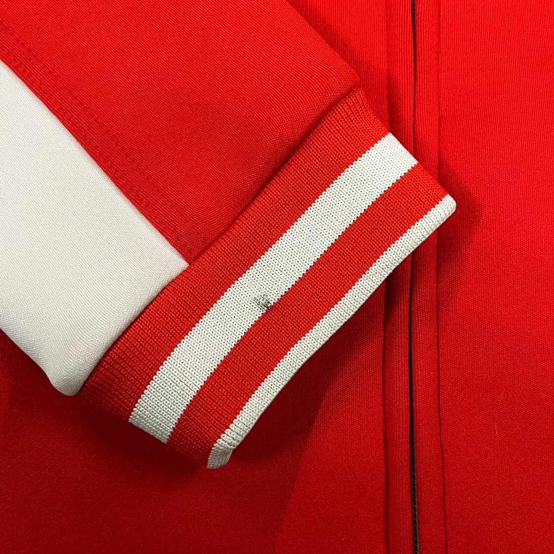[정품/100] 아디다스 레드 화이트 배색 트랙 자켓 b19 상품이미지7