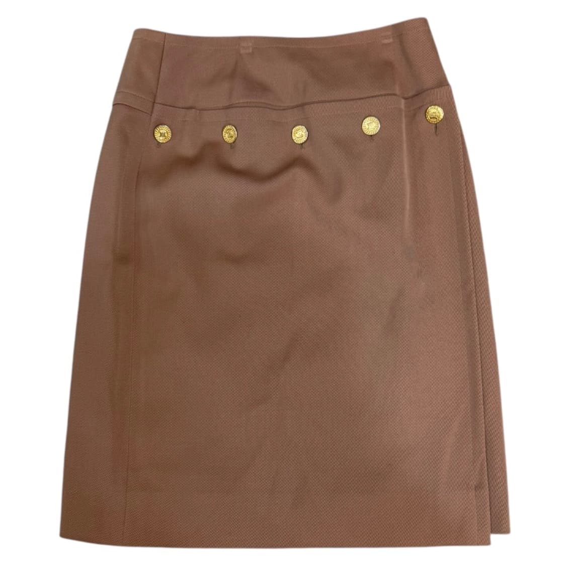 올드 셀린느 90s 금장버튼 랩 스커트 상품이미지4