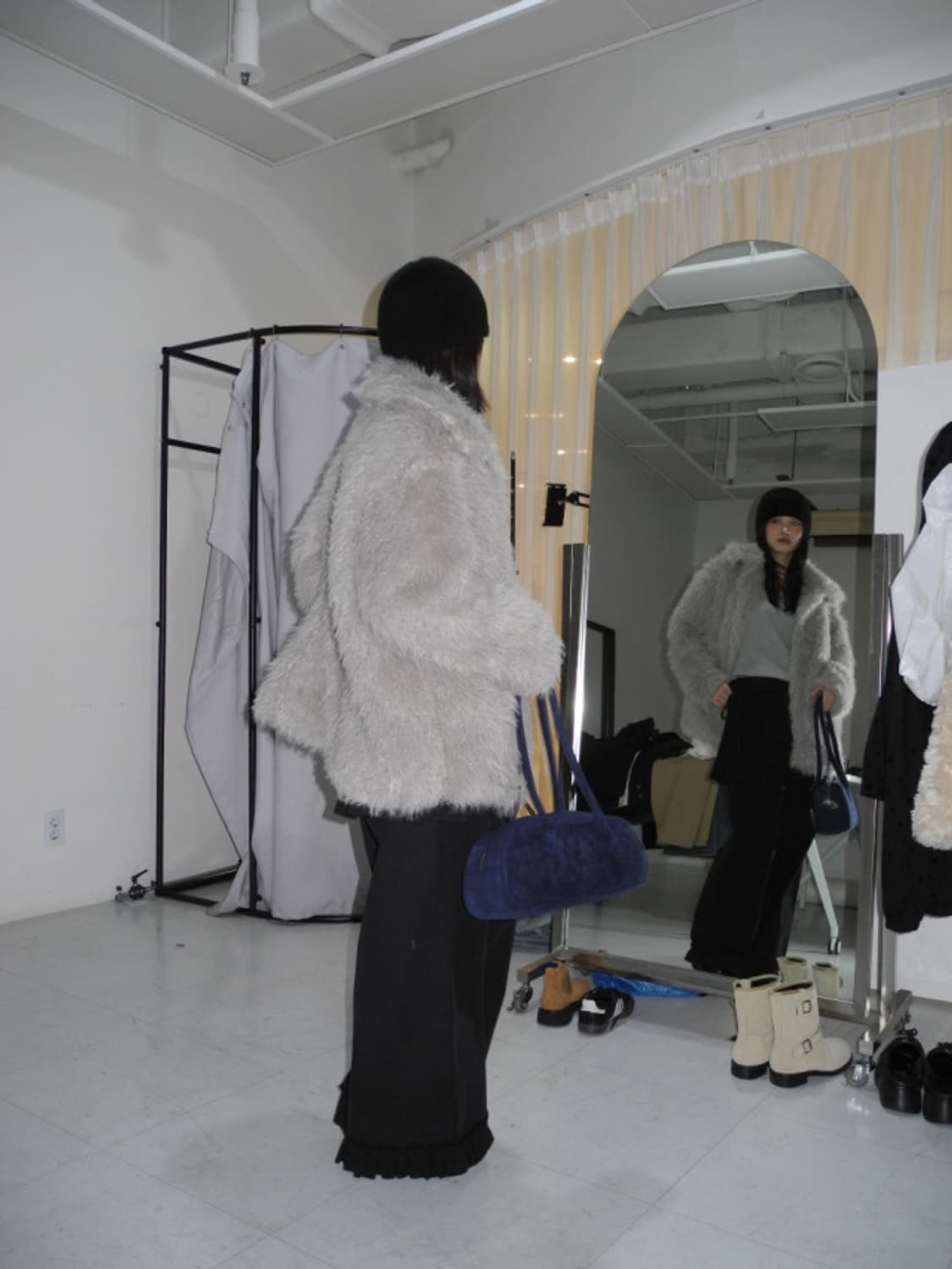 에쎄이 브레이쉬 퍼자켓(그레이) 상품이미지7