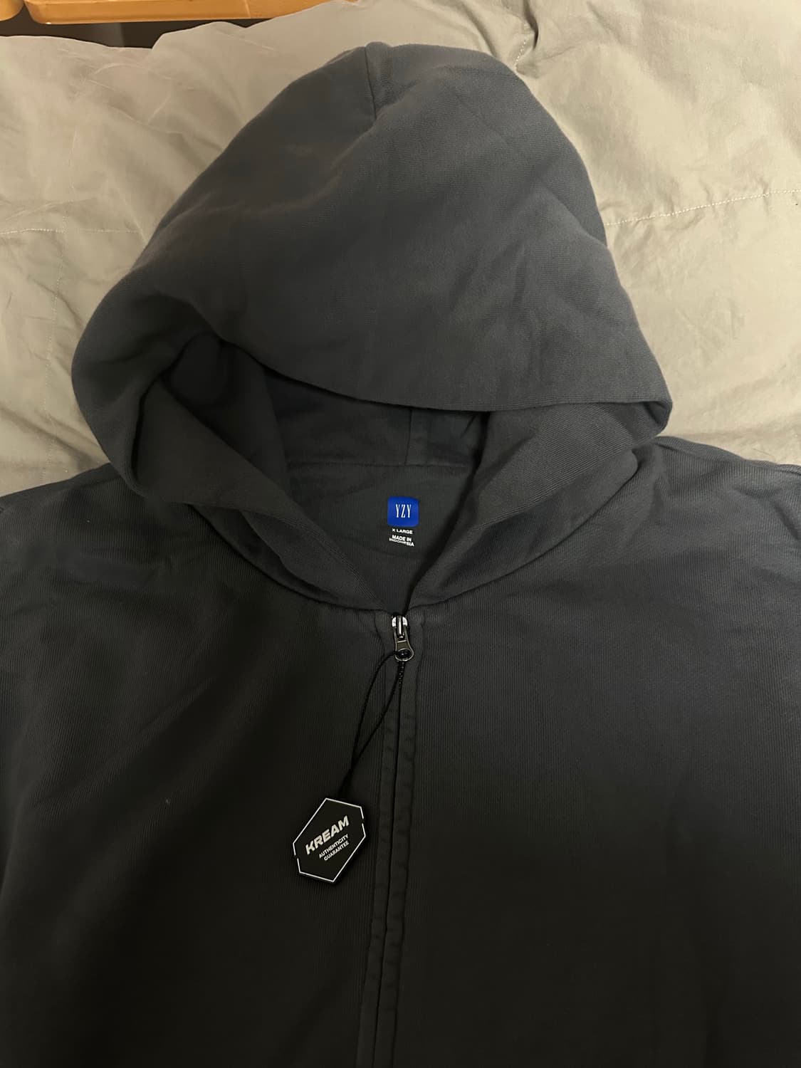 (새상품)이지갭 후드집업 다크그레이 xl 상품이미지2