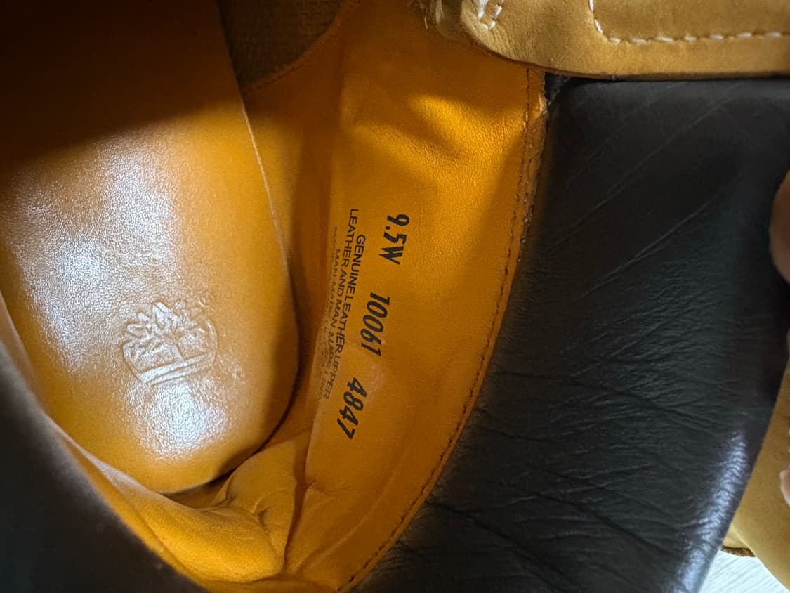 팀버랜드 프리미엄 6인치 워커 부츠 275 상품이미지7