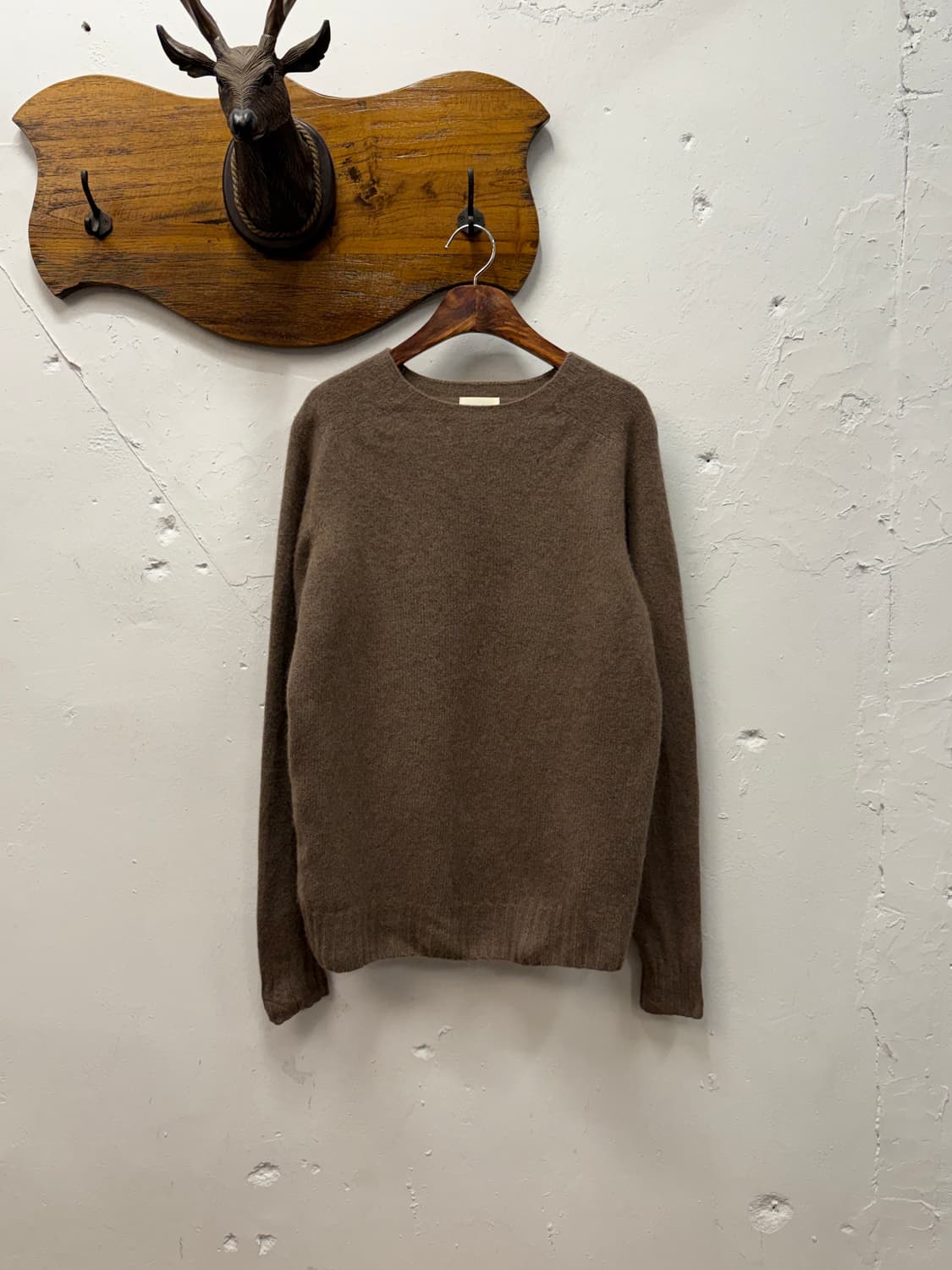 M) MORRIS & SONS Wool Crewneck Sweater 상품이미지1