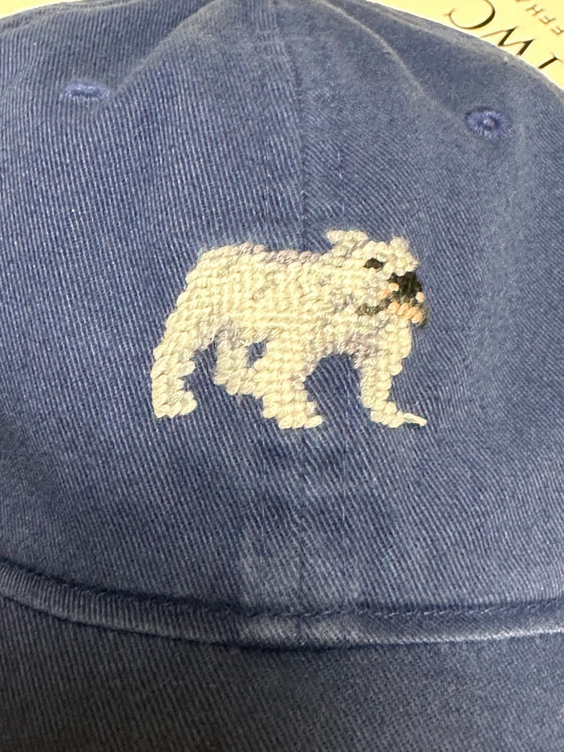 Bulldog Hat (Navy) 상품이미지10