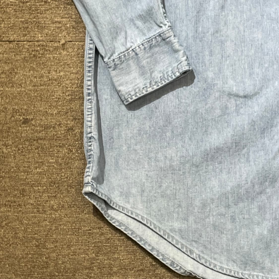 (XXL) 90s Levi's 리바이스 코튼 데님 셔츠 상품이미지5