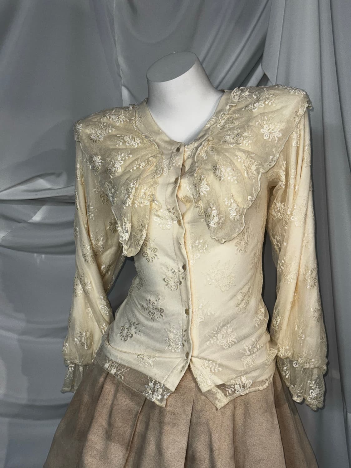 데일리 달천깔 폼폼이 크림 페어리 코디세트 상품이미지4