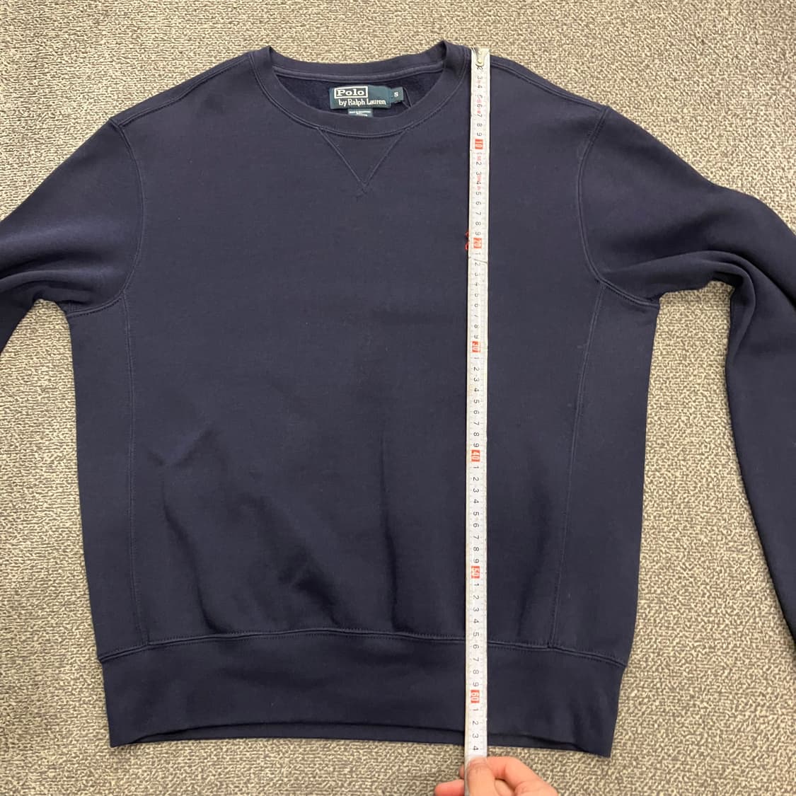 327 폴로 맨투맨 네이비 상품이미지5