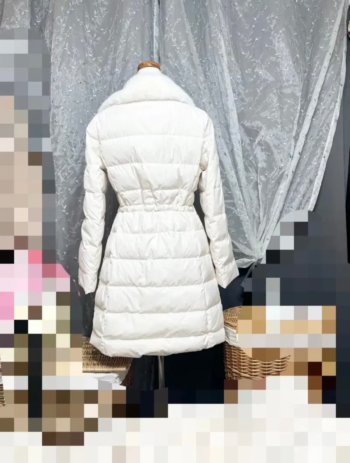 엘르골프 구스다운 상태최상/패딩/호칭90 상품이미지2