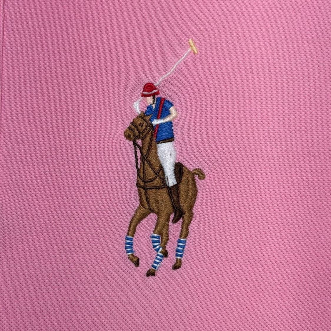 폴로 랄프로렌 빅포니 PK 카라 티셔츠 핑크 M 상품이미지2