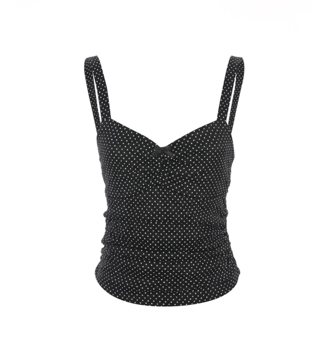 Wsc archive 아카이브 도트 쓰리웨이 셔링 탑 상품이미지1