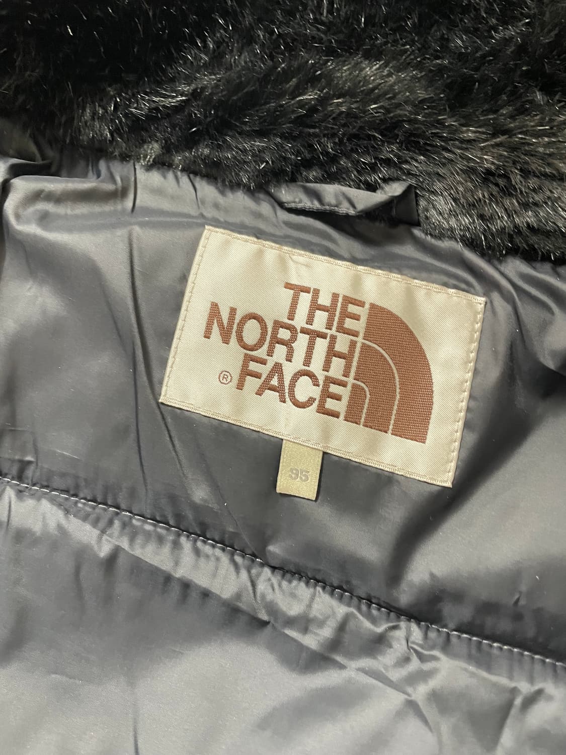 빈티지9. 노스페이스 퍼 패딩 조끼 상품이미지2