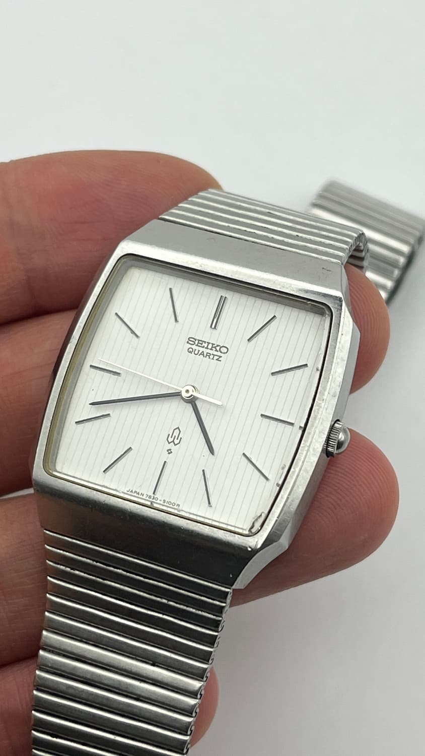 세이코 맨즈 사각 빈티지시계 상품이미지7