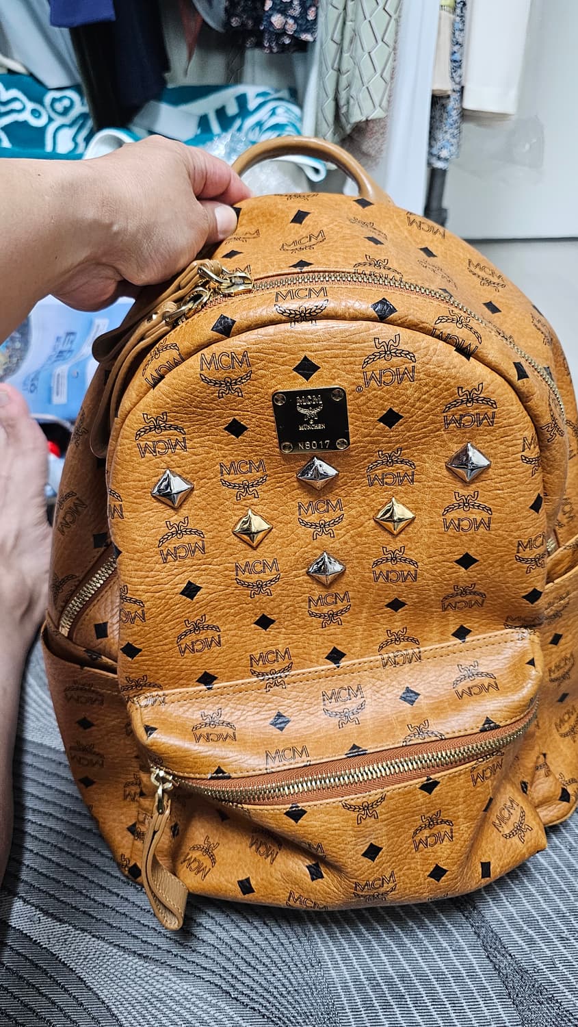 MCM정품백팩L사이즈 상품이미지3