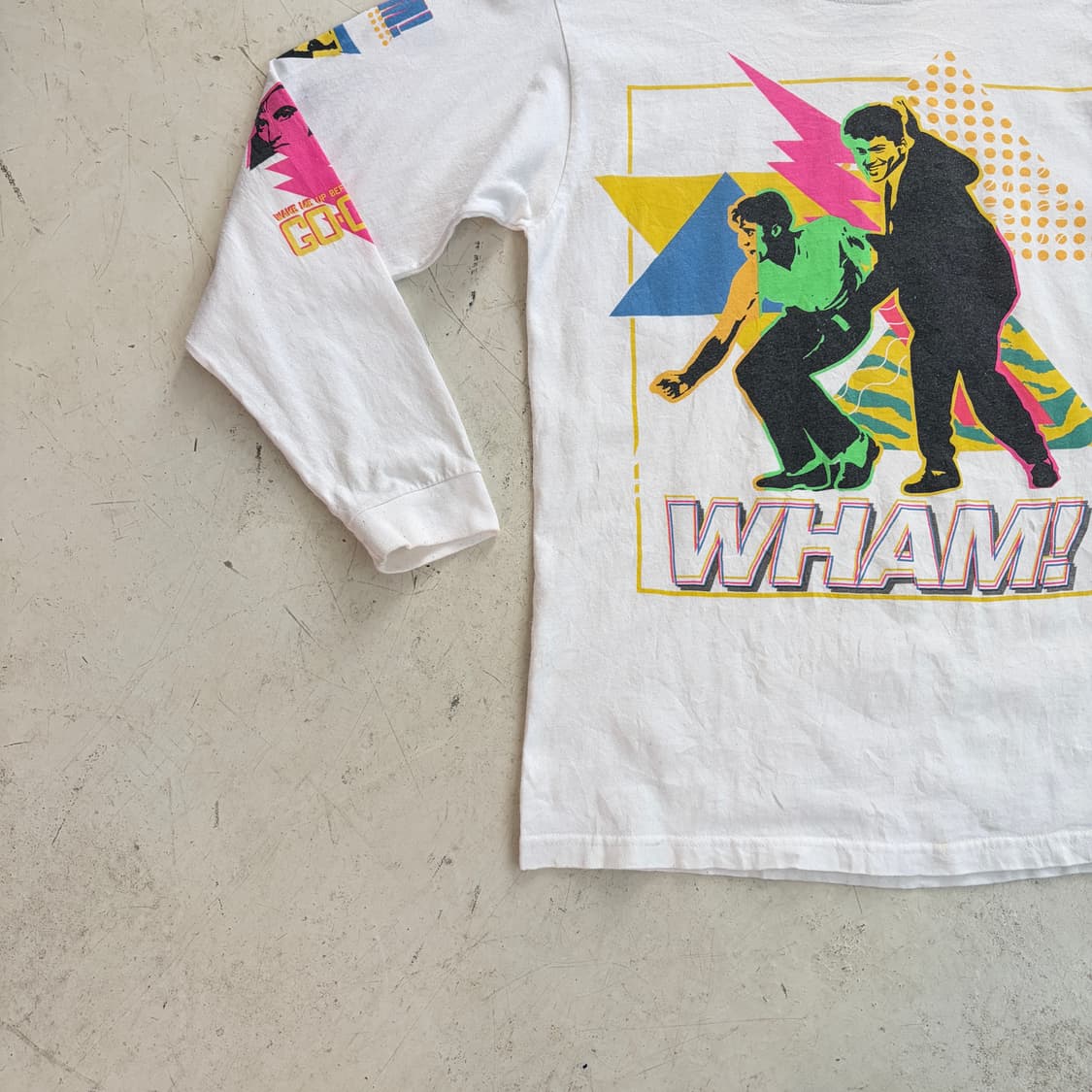 WHAM! 오피셜 빈티지 롱슬리브 M 상품이미지3