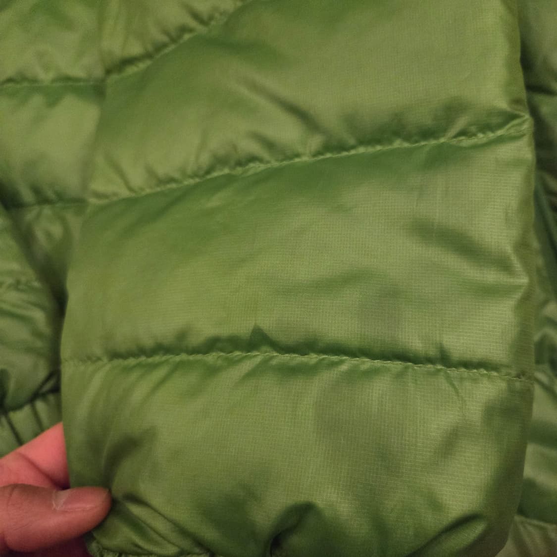 살레와 경량패딩 그린 xl 상품이미지5