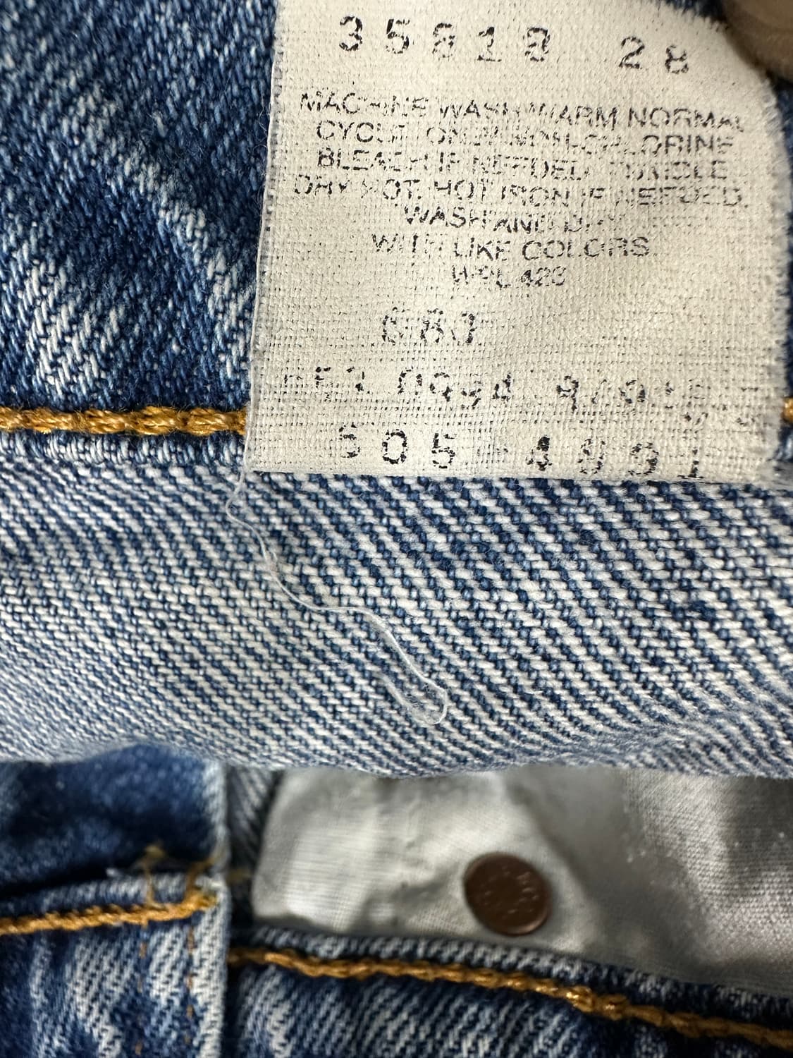 90s 리바이스 505 상품이미지7