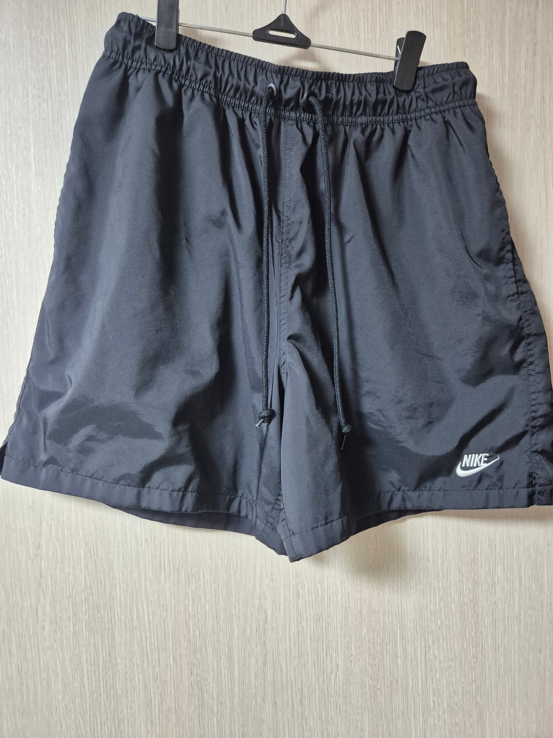 (24년) 나이키 클럽 우븐 플로우 쇼츠 라지 블랙 상품이미지1