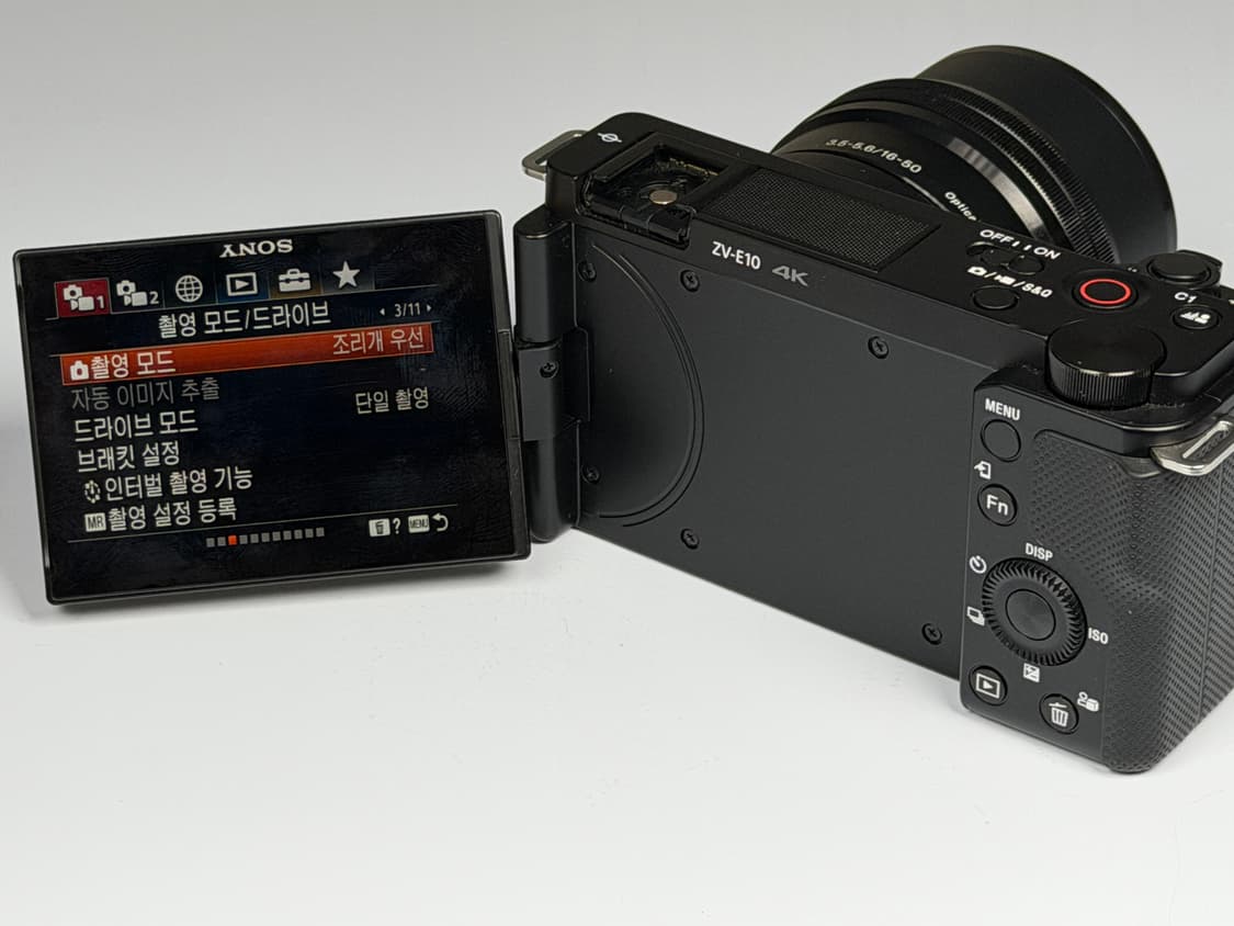 소니 ZV-E10 블랙 미러리스 카메라 상품이미지7