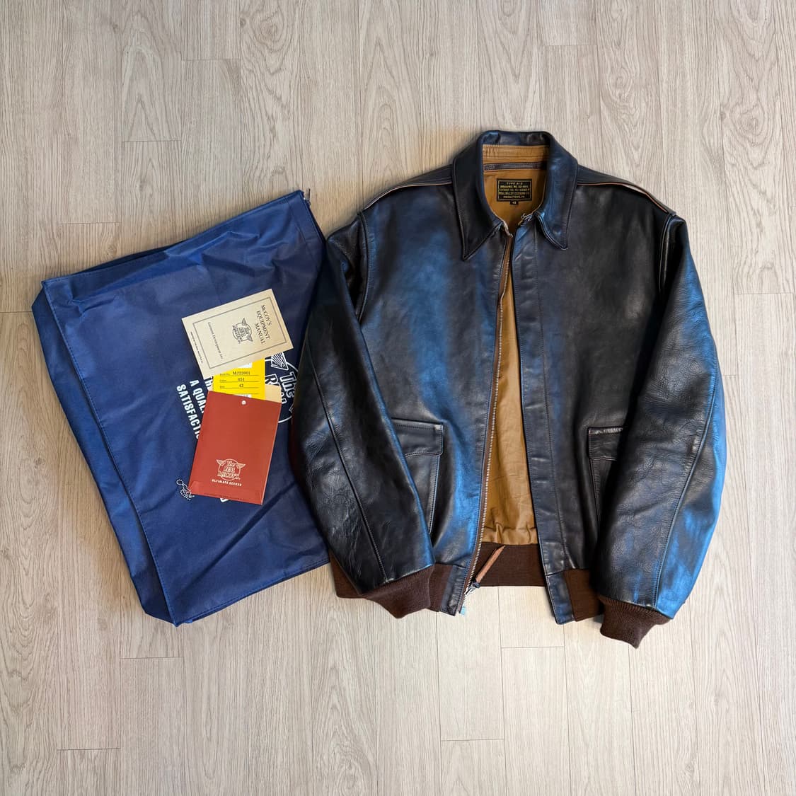리얼맥코이 A-2 자켓 mj22001 42size 상품이미지1
