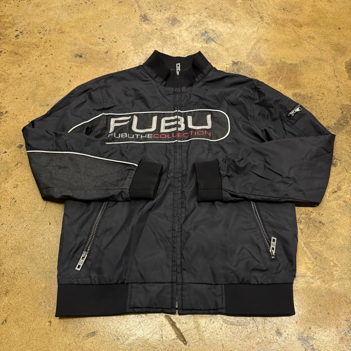 [ 정품/L ] FUBU 후부 올드스쿨 레이싱 자켓 상품이미지2
