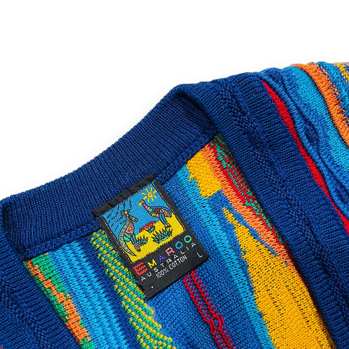 EMAROO 1990s 3D cable knit vest 상품이미지5