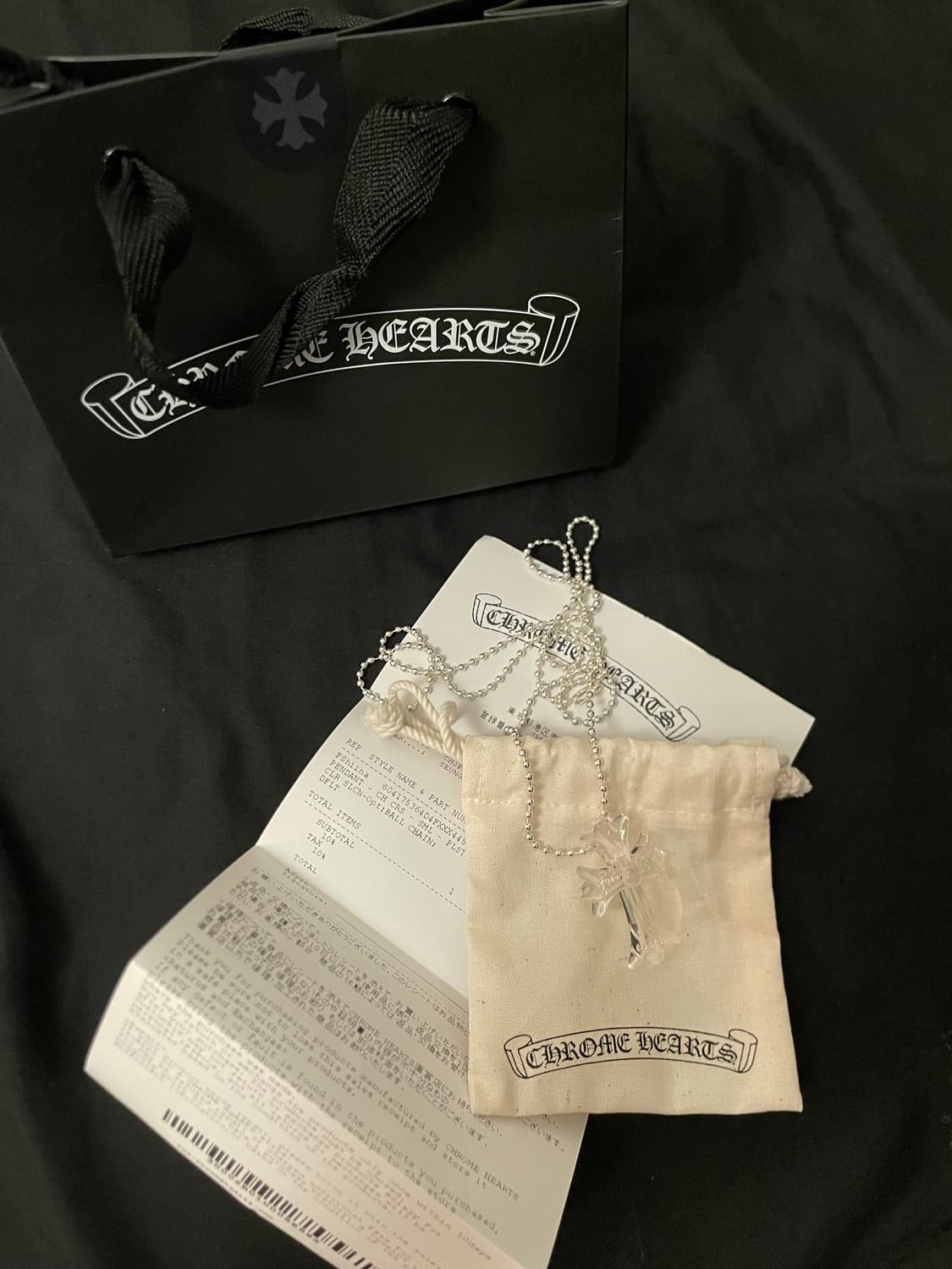 크롬하츠 실리크롬 목걸이 상품이미지2