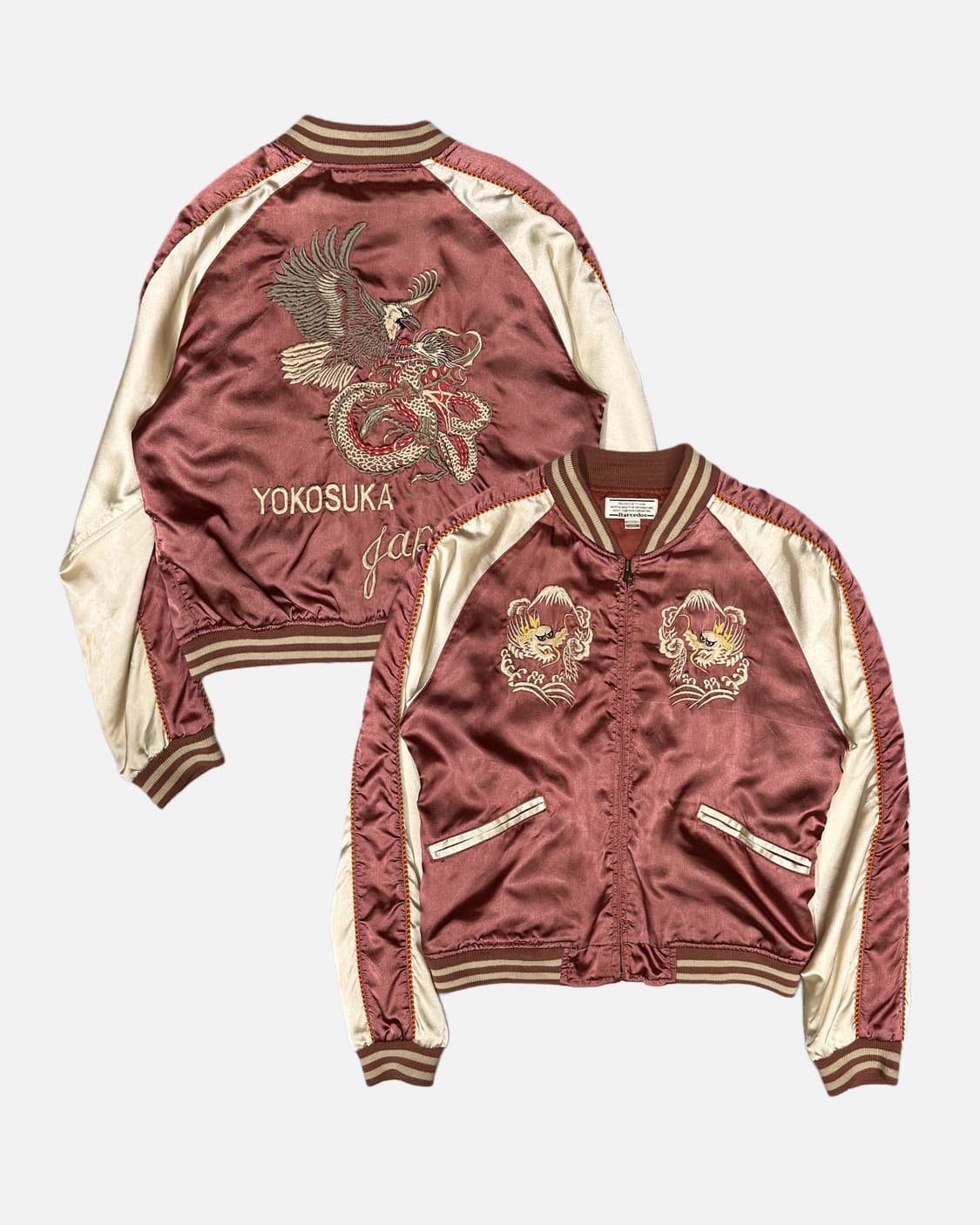 yokosuka embroidery orenge sukajan 상품이미지1