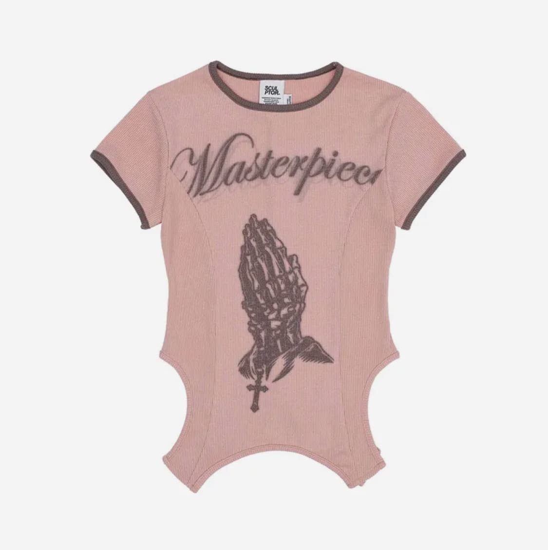 새상품 스컬프터 코르셋 라인 티 Corset Line Tee 상품이미지3