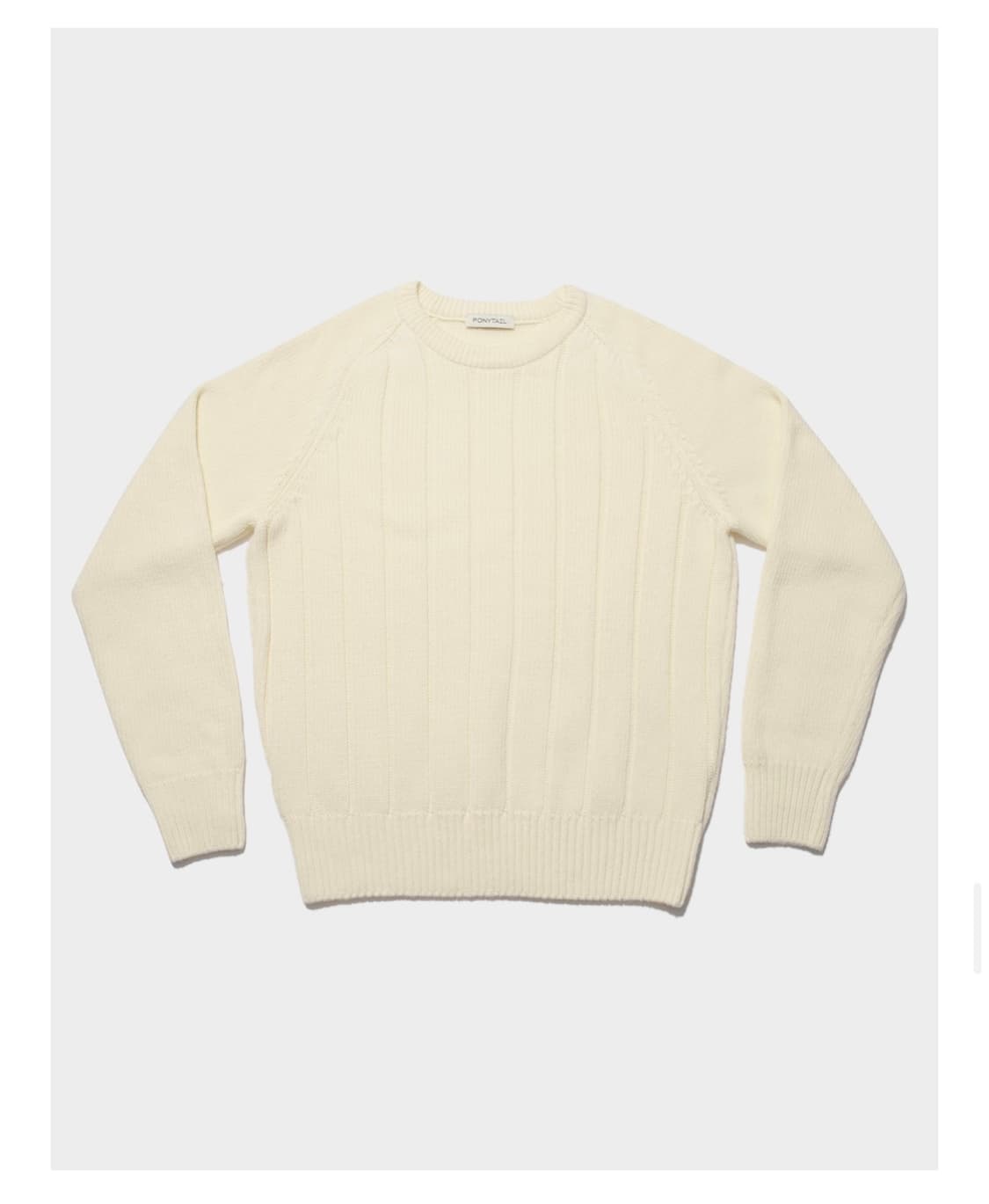 PONYTAIL Jeannes boyfriend sweater 상품이미지3