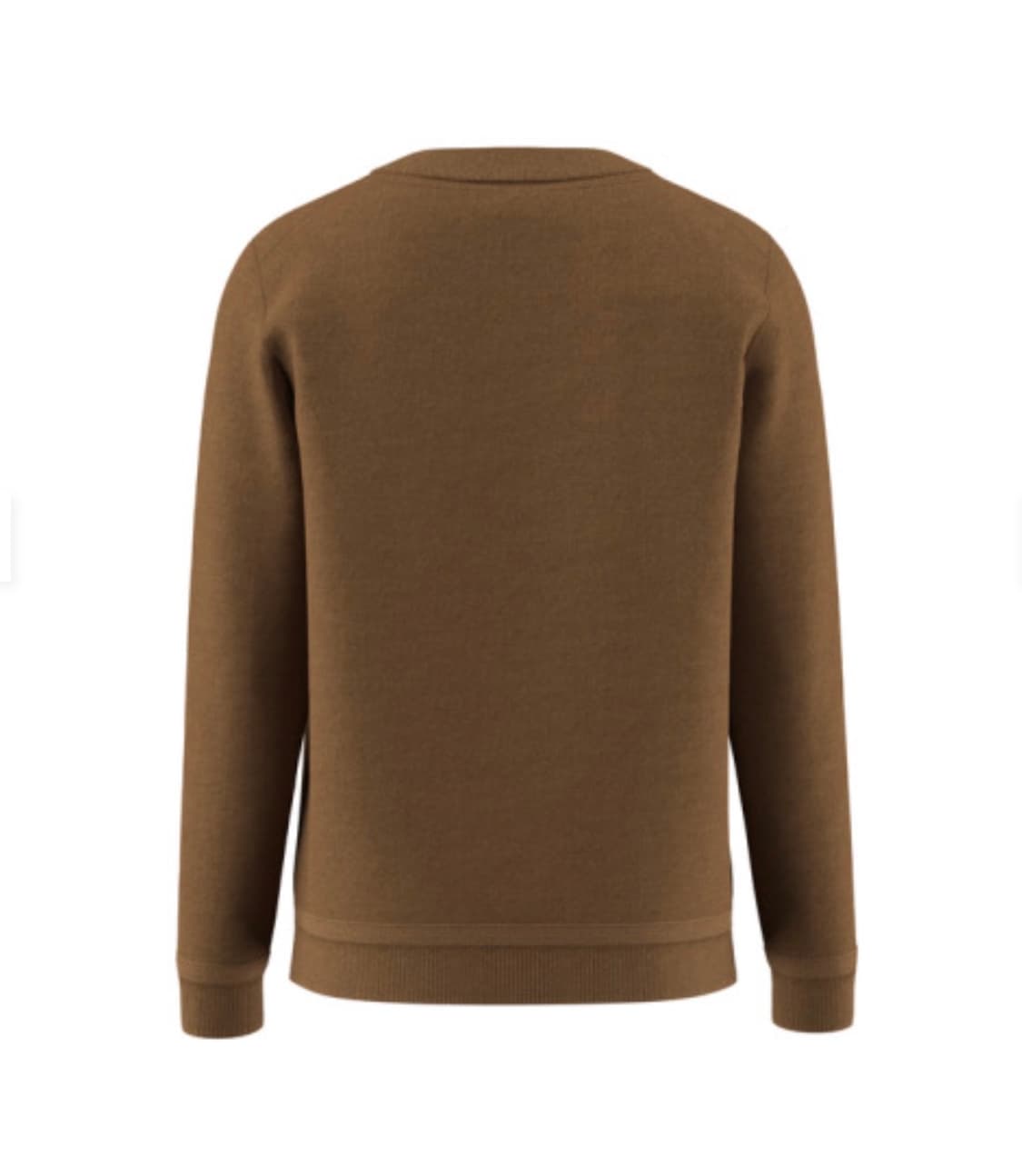 HZSW1D202W1 브라운 퍼피자수 울 가디건 상품이미지2