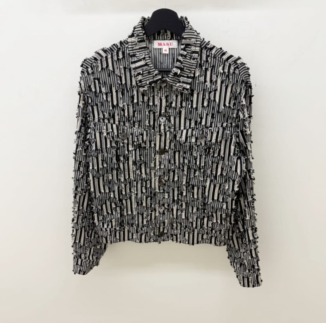 마수 자카드 스타 자켓 상품이미지1